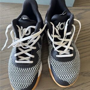 Nike KD Black and White Basketball Shoes